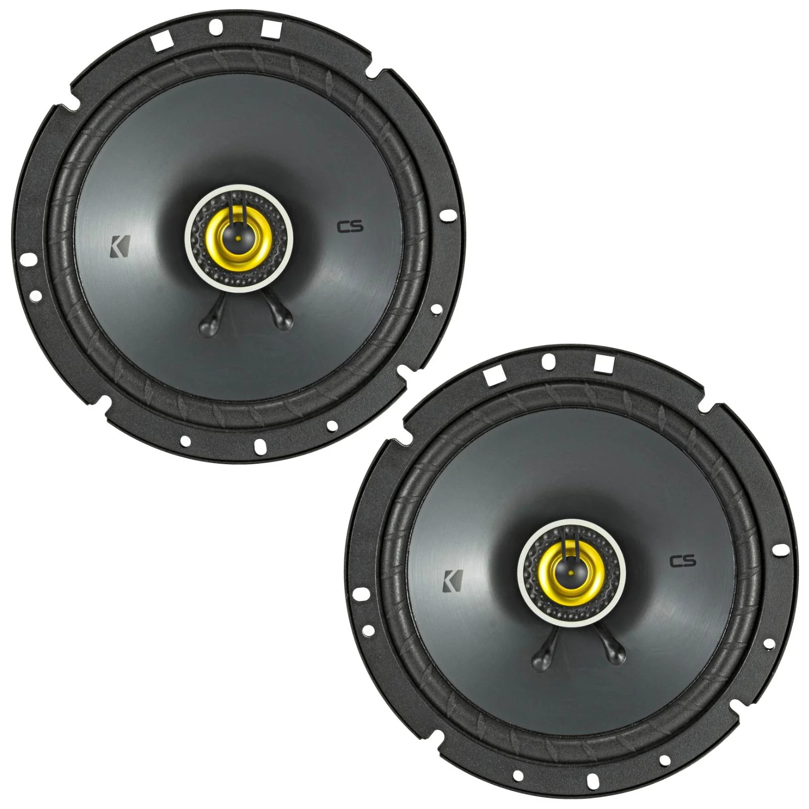 Kicker 46CSC674 CS Series 6.75" 17cm 2 Way Car Door Coaxial Speakers 100w RMS