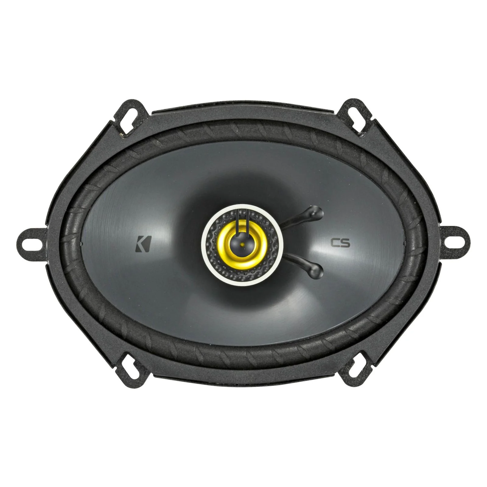 Kicker 46CSC684 CS Series 6x8" 2 Way Car Door Shelf Coaxial Speakers 75w RMS - Image 2