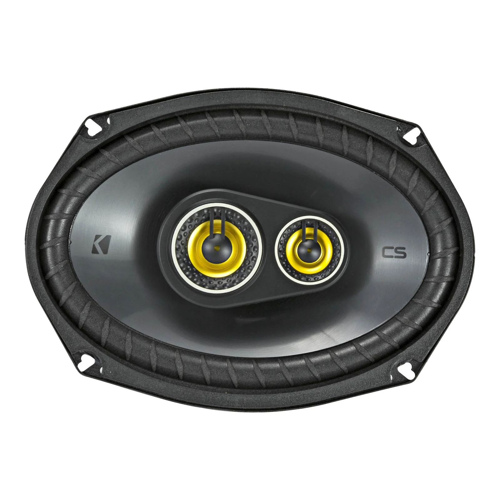 Kicker 46CSC6934 CS Series 6x9" 3 Way Car Parcel Shelf Coaxial Speakers 150w RMS - Image 2