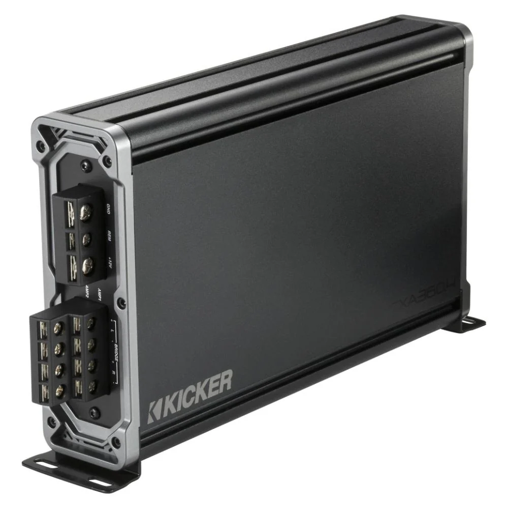 Kicker 46CXA360.4 Amp 4 Channel Class A/B Full Range Car Amplifier up to 360w RMS - Image 4