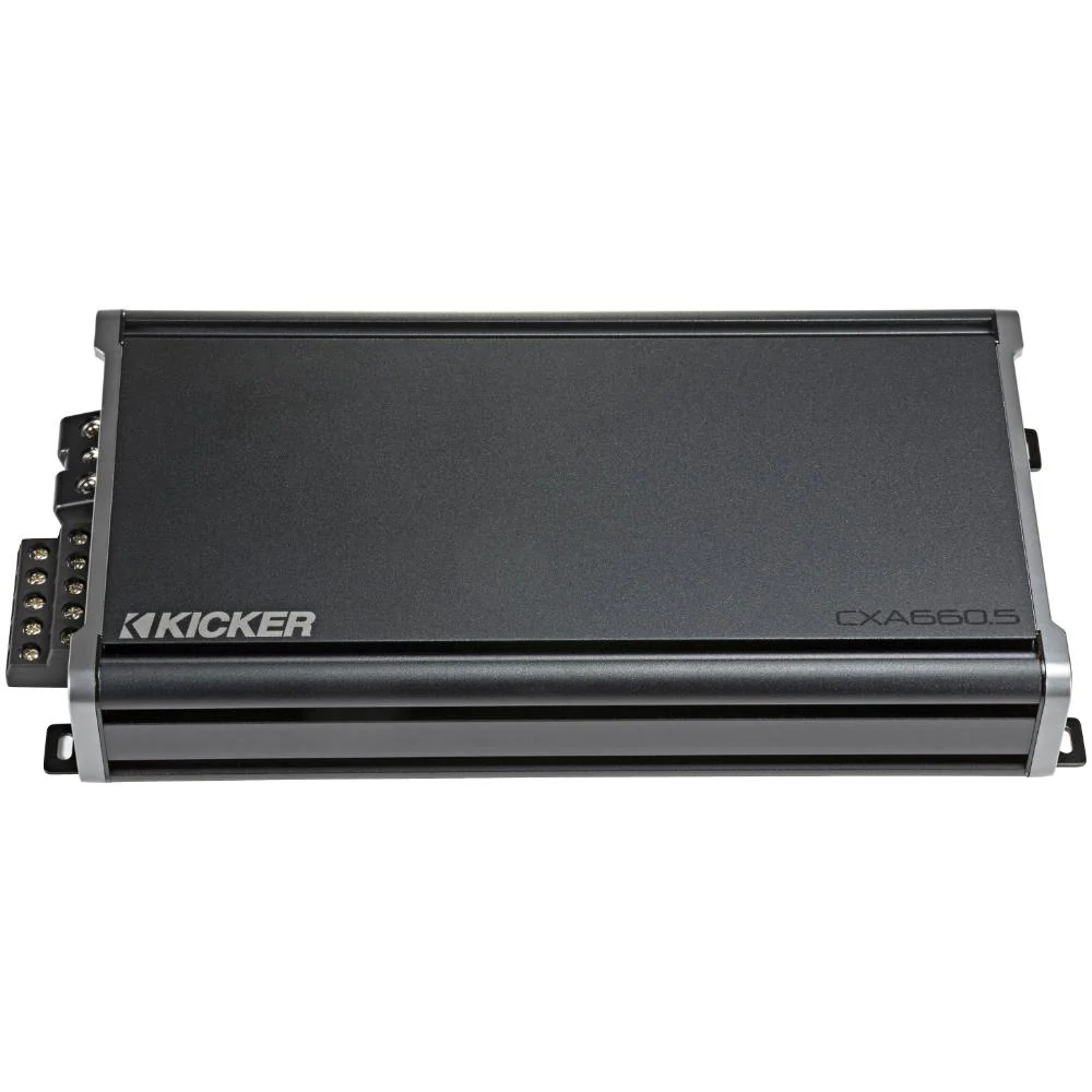 Kicker 46CXA660.5 Amp 5 Channel Class A/B Full Range Car Amplifier up to 660w RMS - Image 4
