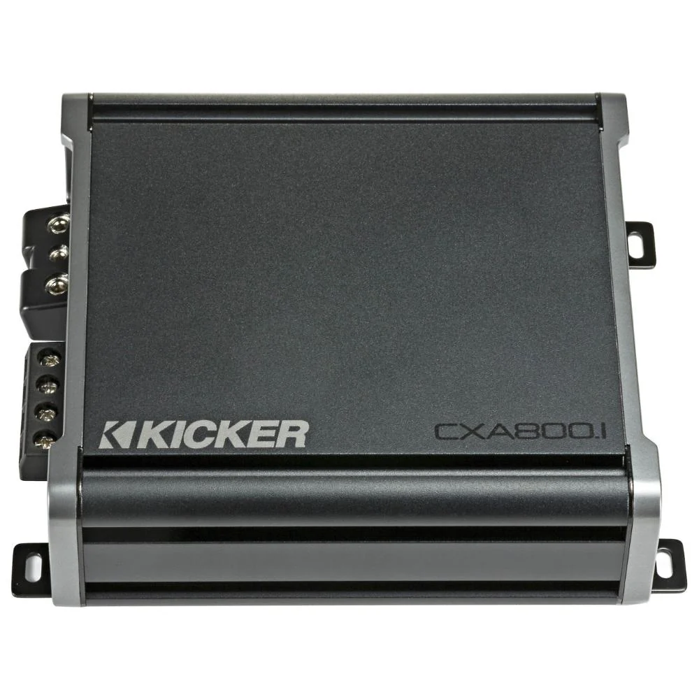 Kicker 46CXA800.1 Amp 1 Channel Mono Subwoofer Car Amplifier up to 800w RMS - Image 4