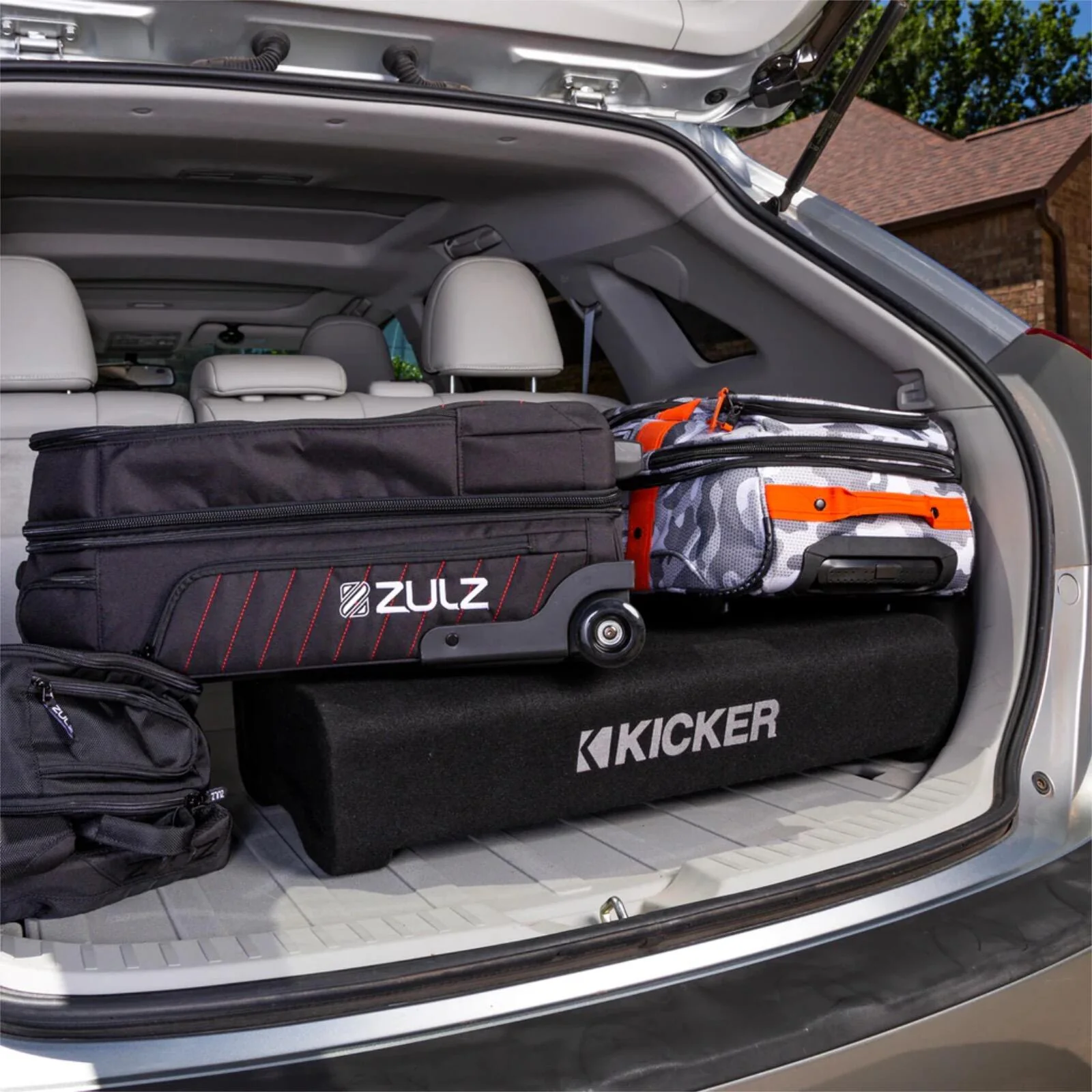 Kicker 48TRTP122 Sub 12 Inch Down Firing Subwoofer Loaded Enclosure 500w RMS - Image 6