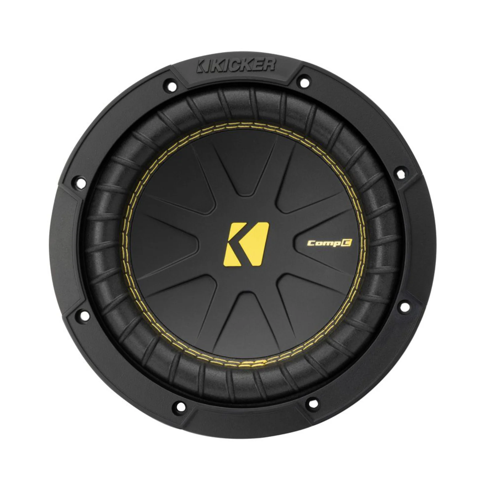 Kicker 50CWCS84 Sub CompC 8 Inch Single Voice Coil Car Subwoofer 4Ohm 200w RMS - Image 2