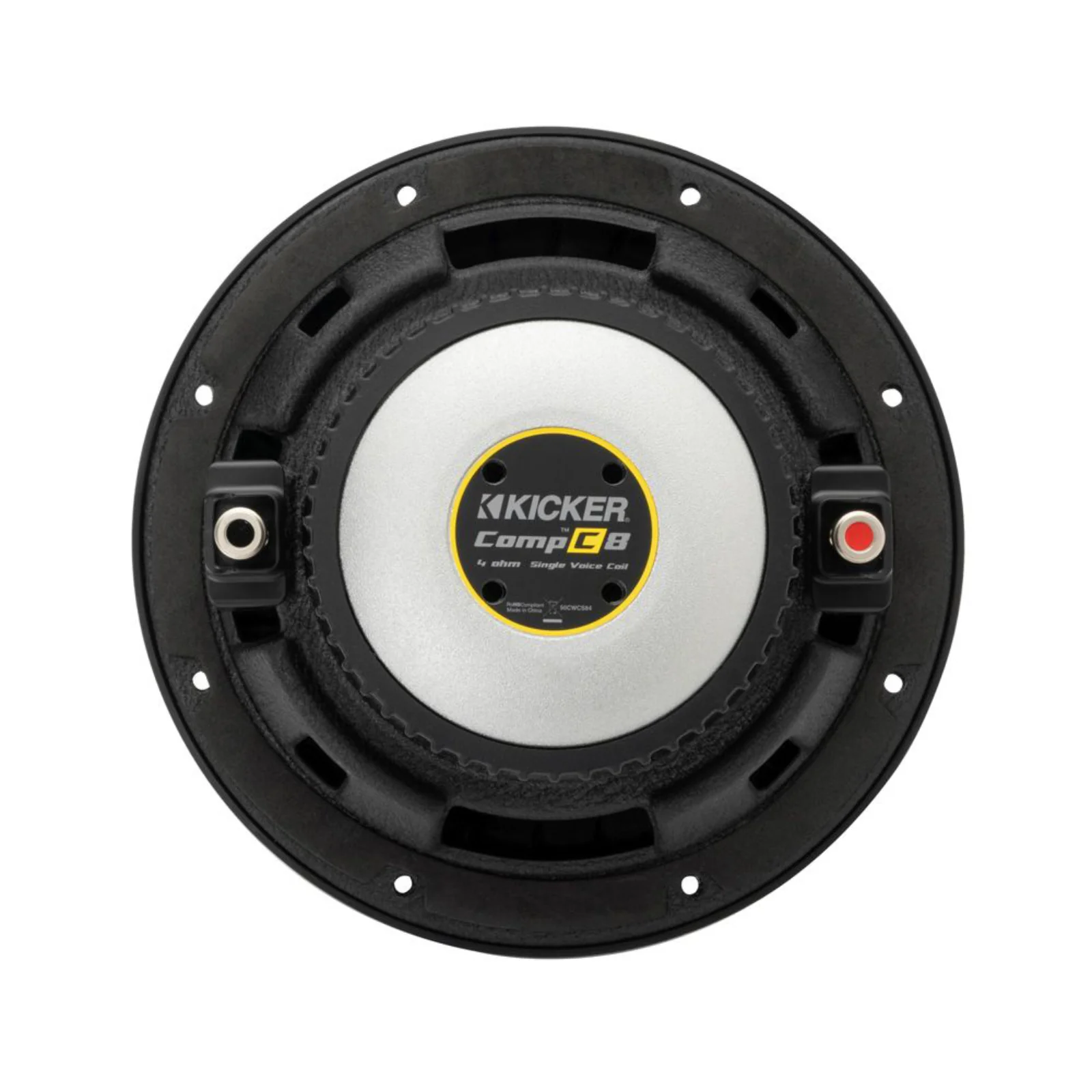 Kicker 50CWCS84 Sub CompC 8 Inch Single Voice Coil Car Subwoofer 4Ohm 200w RMS - Image 5