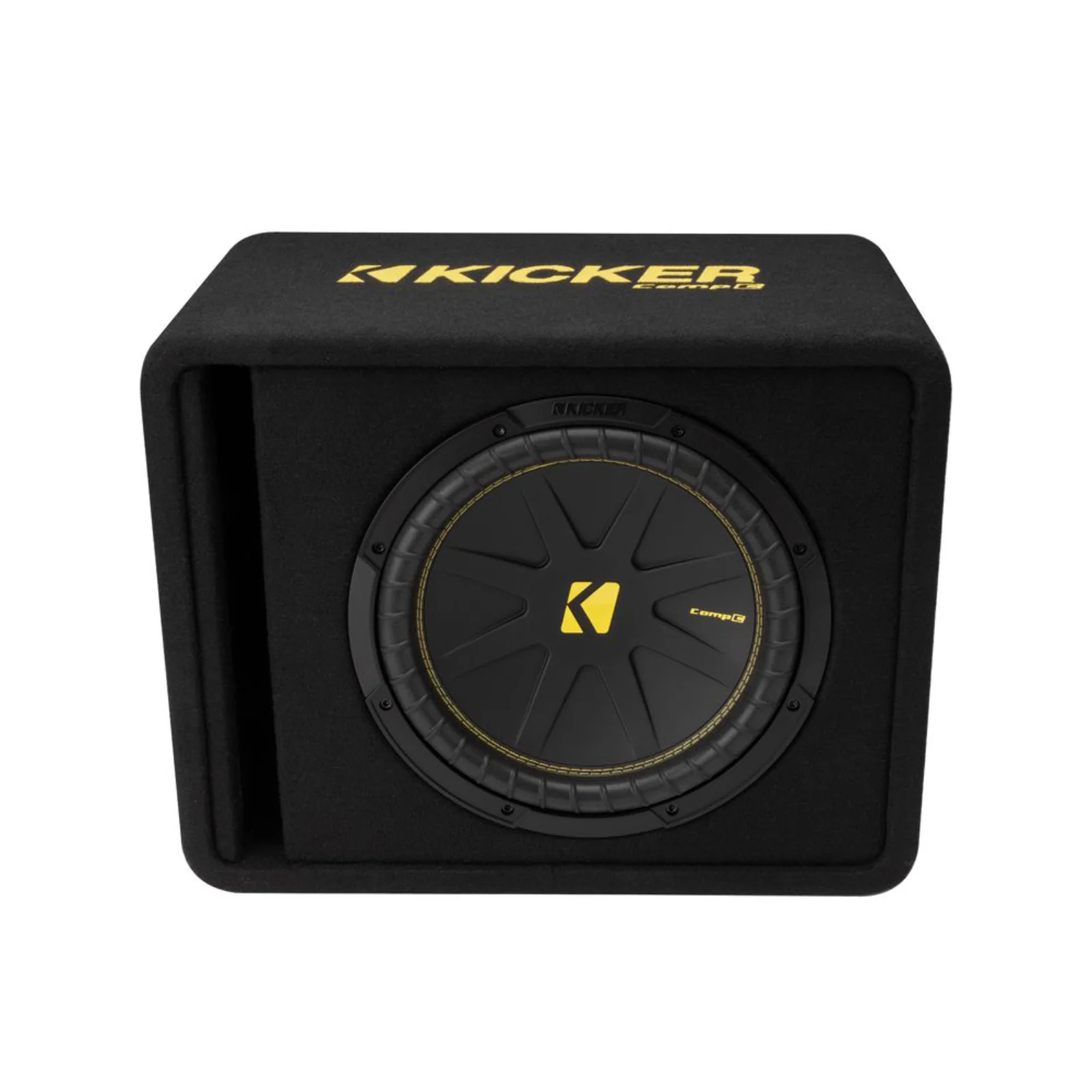 Kicker 50VCWC124 Sub 12 Inch CompC Ported Loaded Subwoofer Enclosure 300w 4ohm - Image 2