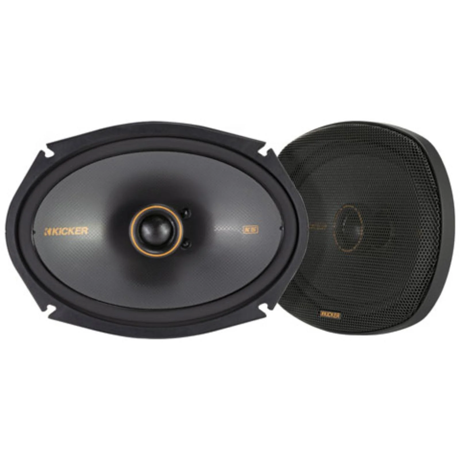 Kicker 51KSC6904 KS Series 6x9" 2 Way Car Parcel Shelf Coaxial Speakers 150w RMS - Image 2
