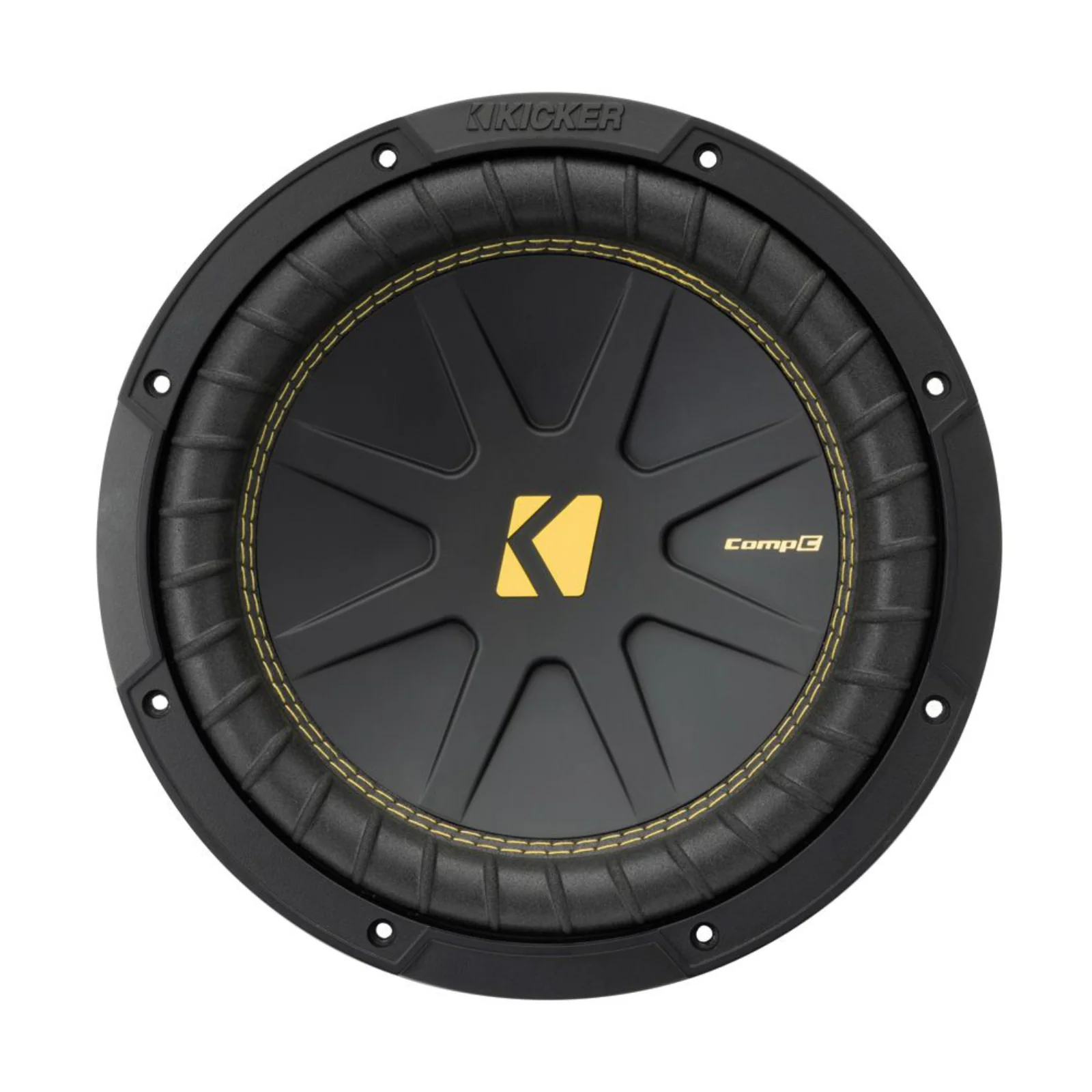 Kicker 50CWCS104 Sub CompC 10 Inch Single Voice Coil Car Subwoofer 4Ohm 250w RMS - Image 2