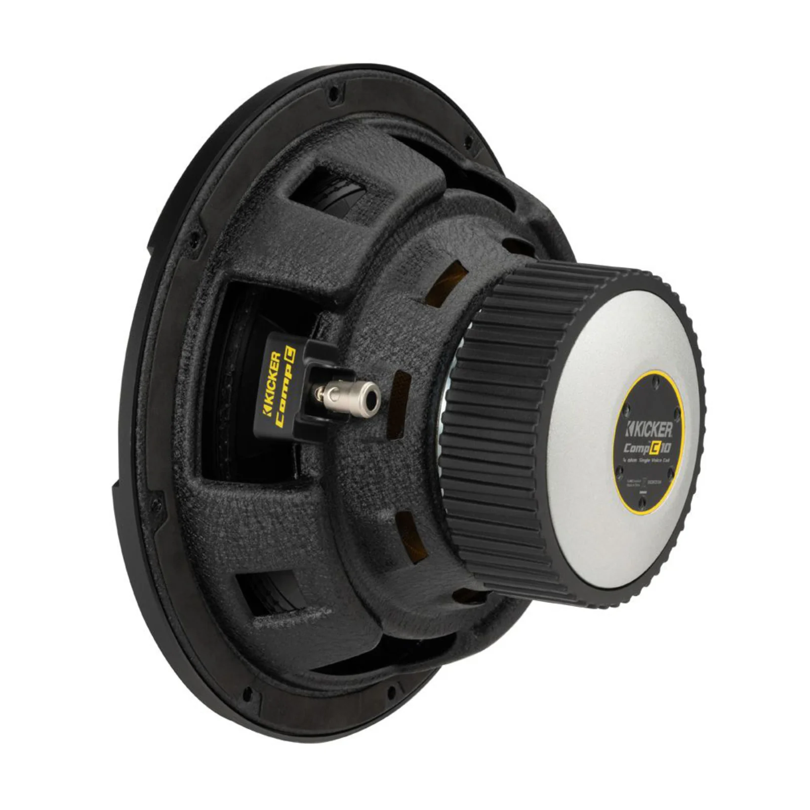 Kicker 50CWCS104 Sub CompC 10 Inch Single Voice Coil Car Subwoofer 4Ohm 250w RMS - Image 3