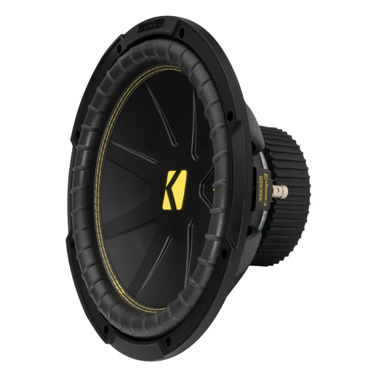 Kicker 50CWCS124 Sub CompC 12 Inch Single Voice Coil Car Subwoofer 4Ohm 300w RMS