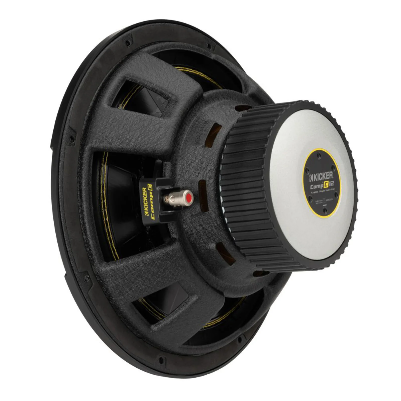 Kicker 50CWCS124 Sub CompC 12 Inch Single Voice Coil Car Subwoofer 4Ohm 300w RMS - Image 3