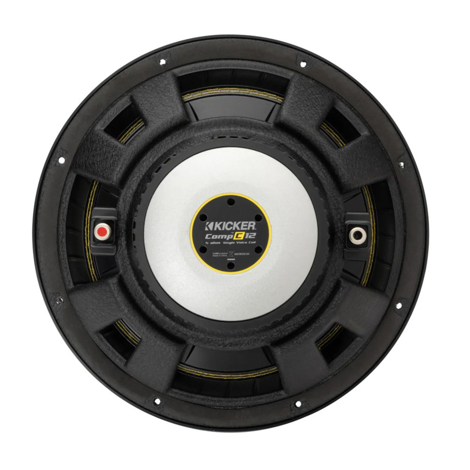 Kicker 50CWCS124 Sub CompC 12 Inch Single Voice Coil Car Subwoofer 4Ohm 300w RMS - Image 4