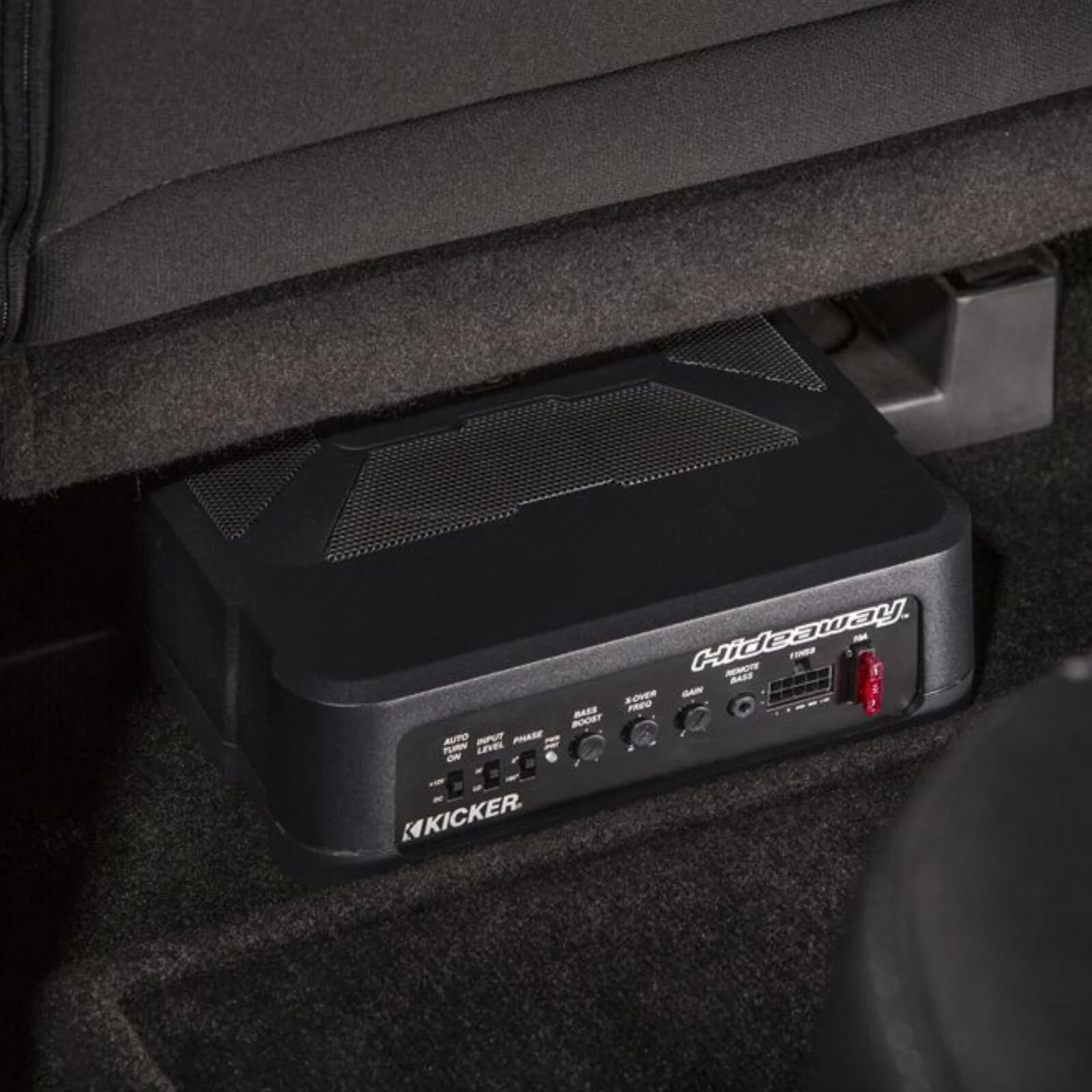 Kicker Hideaway 11HS8 Sub 8" Compact Powered Active Underseat Subwoofer 150w RMS - Image 4