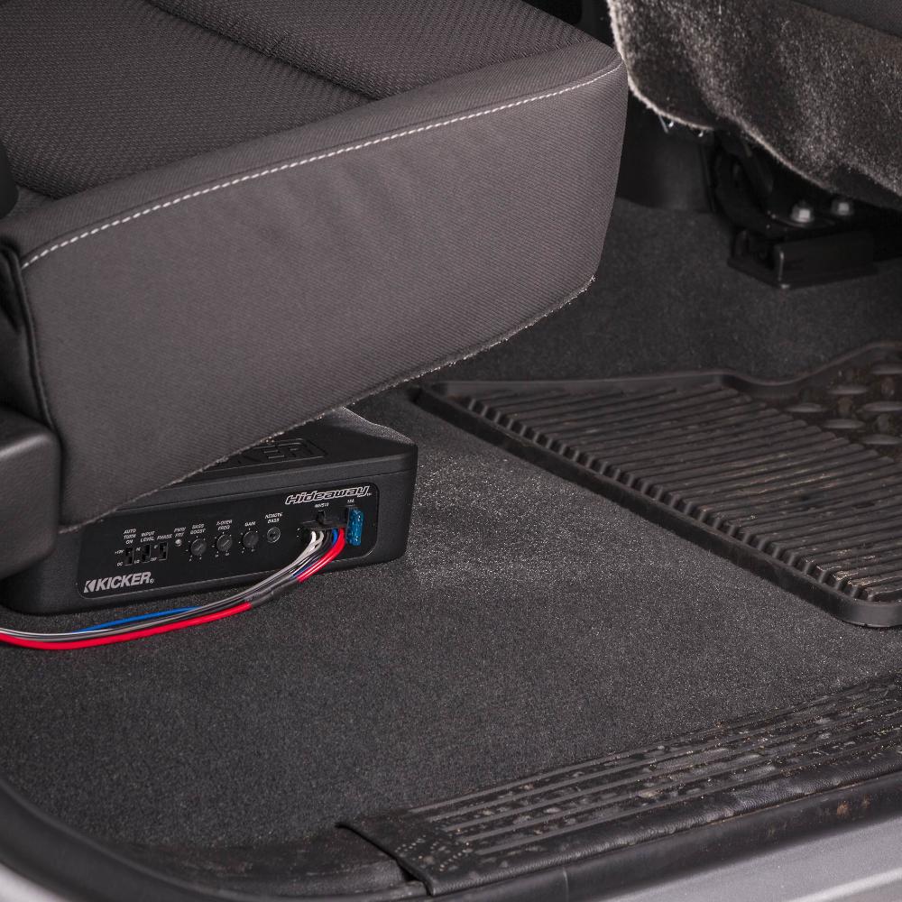Kicker Hideaway 51HS10 Sub 10" Compact Powered Active Underseat Subwoofer 180w RMS - Image 4