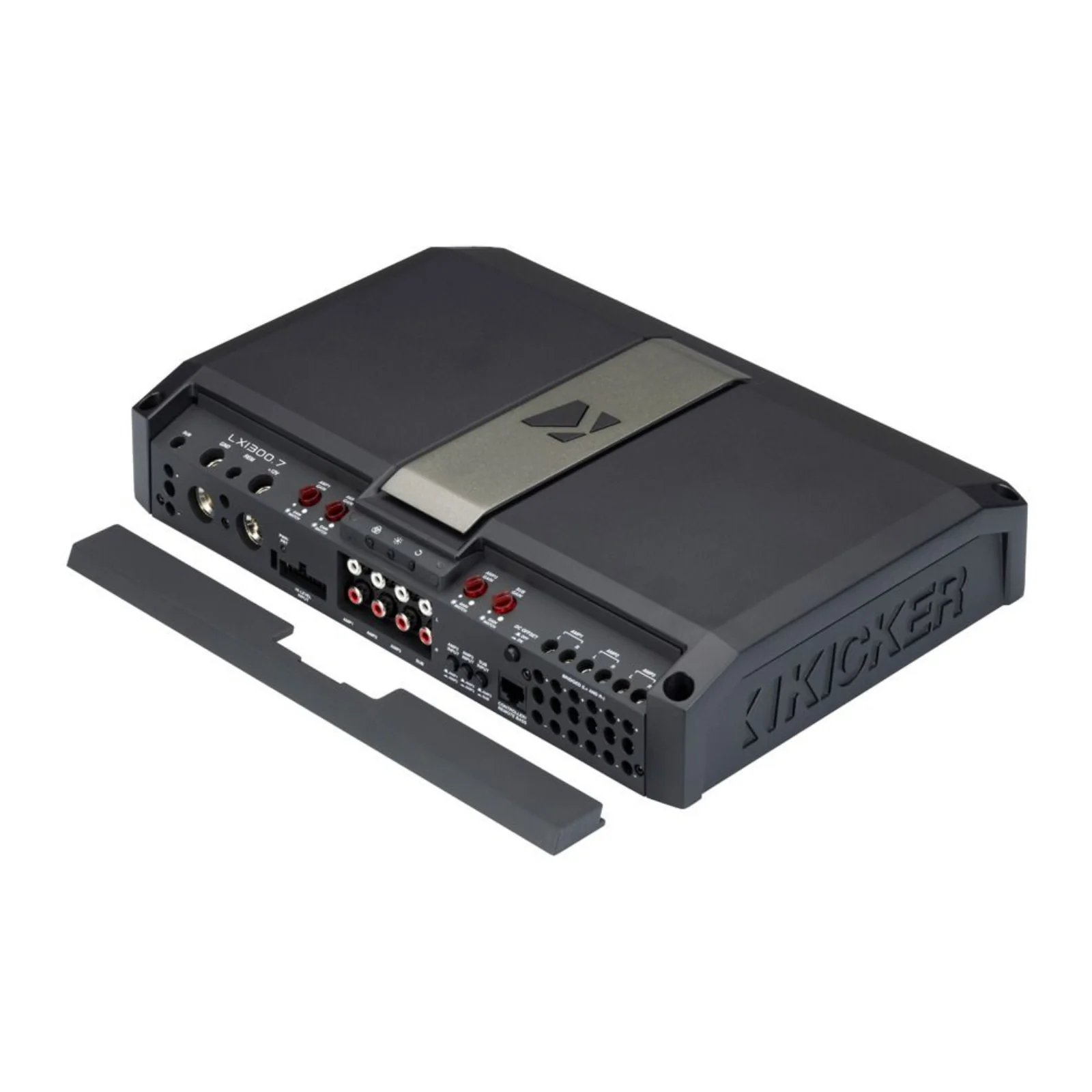 Kicker LX1300.7 Amp 7 Channel Car Amplifier with DSP Features & LX Controller - Image 6