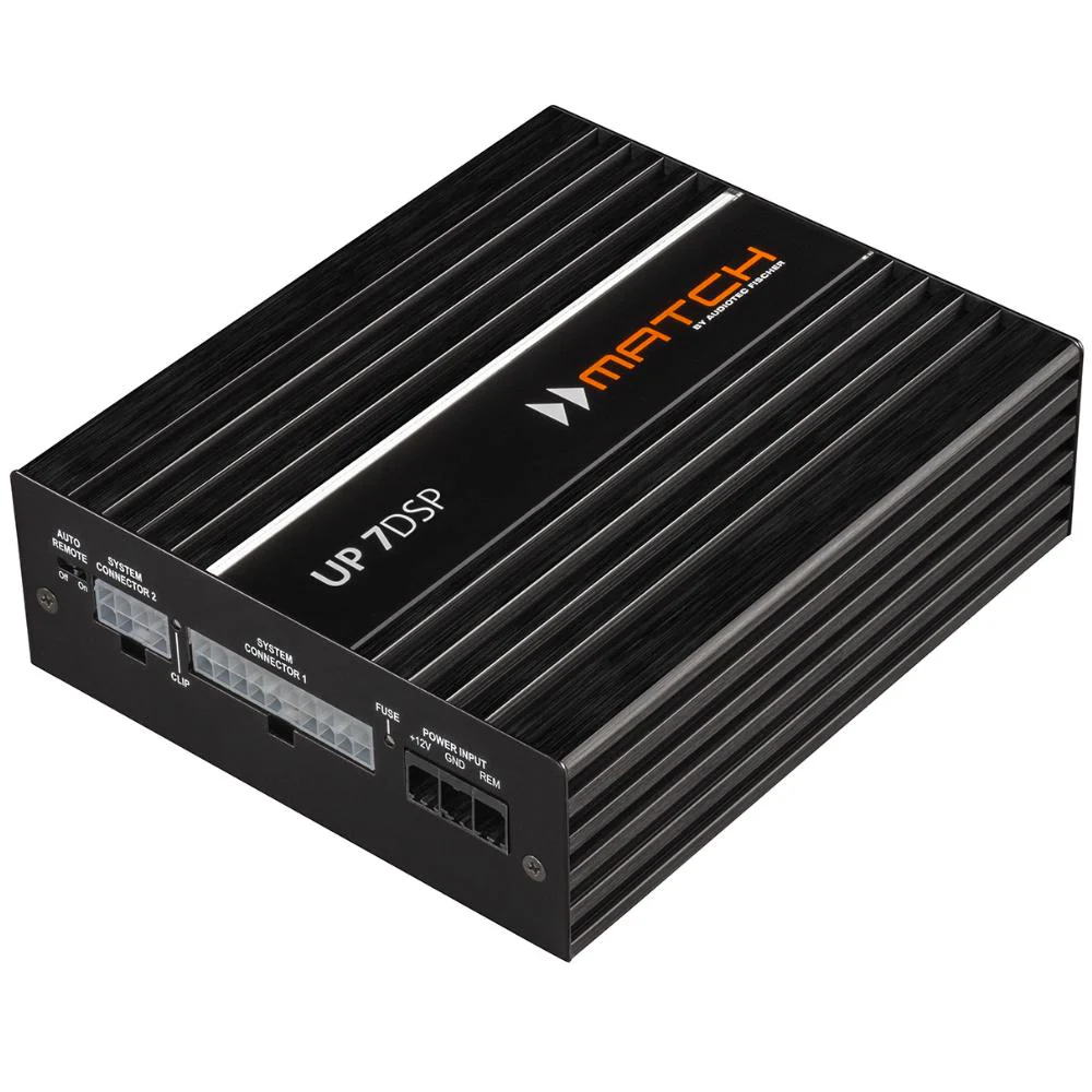 Match UP 7DSP Universal Amp Upgrade 7 Channel Amplifier & 64 Bit 8 Channel DSP - Image 4