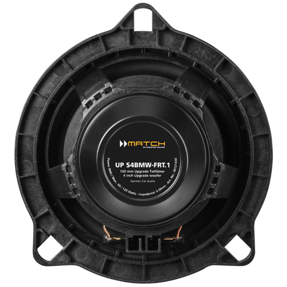 Match UP C42BMW-FRT.1 BMW 1, 2, 3, 4, 5, X Series 4 Inch Component Speakers 60w - Image 3