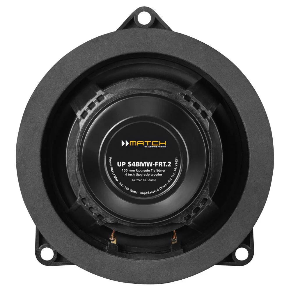 Match UP C42BMW-FRT.2 BMW 1, 2, 3, 4, 5, X Series 4 Inch Component Speakers 60w - Image 3