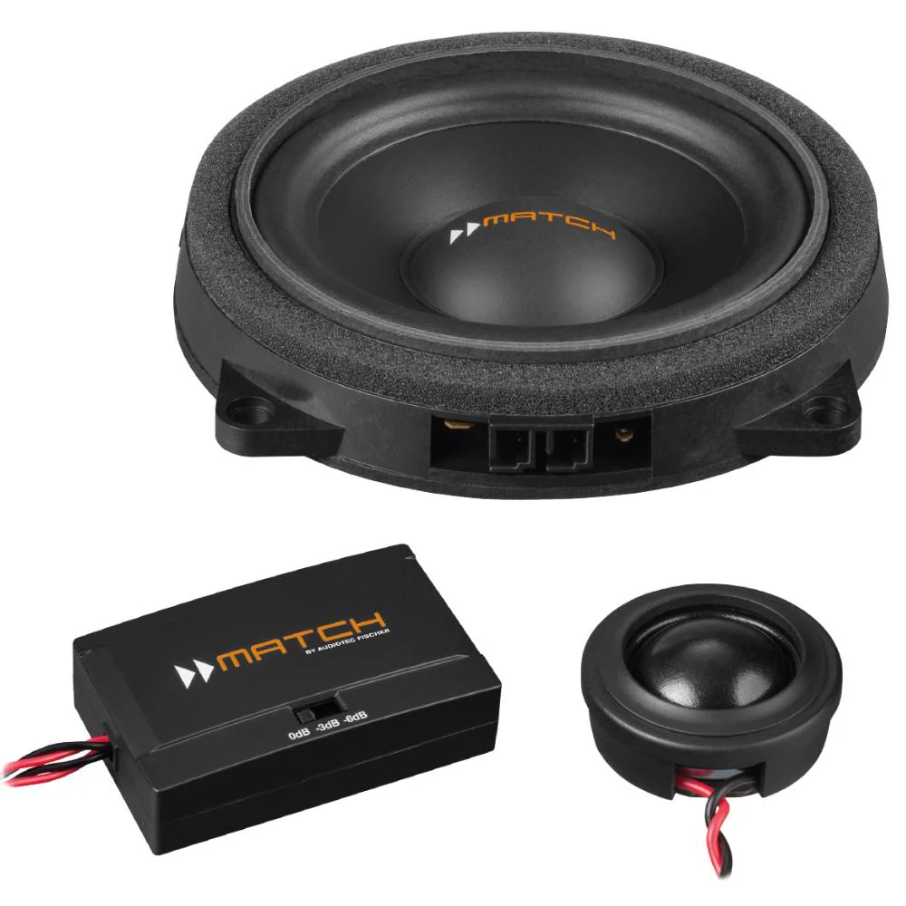 Match UP C42BMW-FRT.2 BMW 1, 2, 3, 4, 5, X Series 4 Inch Component Speakers 60w - Image 6