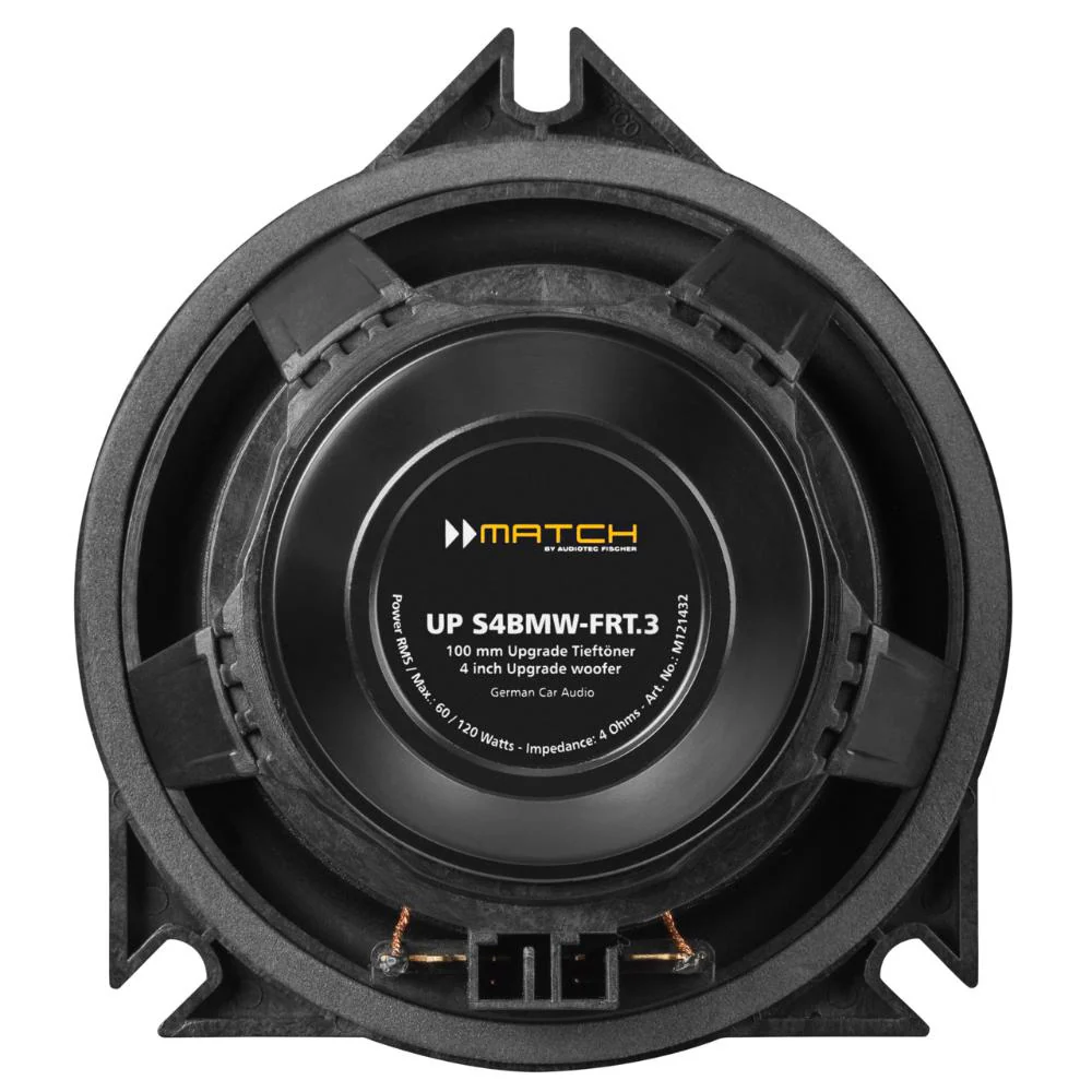 Match UP C42BMW-FRT.3 BMW 1, 2, 3, 4, 5, X Series 4 Inch Component Speakers 60w - Image 3