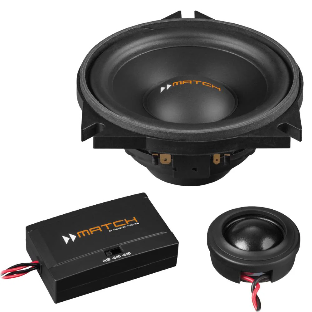 Match UP C42BMW-FRT.3 BMW 1, 2, 3, 4, 5, X Series 4 Inch Component Speakers 60w - Image 6