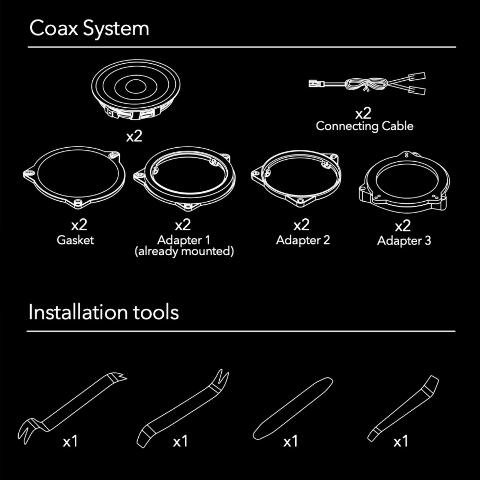 Morel BMW Integration Performance IP-BMW4C 2 Way Plug & Play Coaxial Speakers - Image 11