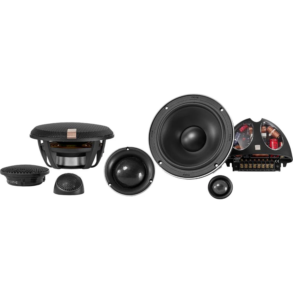 Morel Hybrid 63 3 Way Car Component Speakers MW Woofers MT300 Tweeters 140w RMS - Image 11