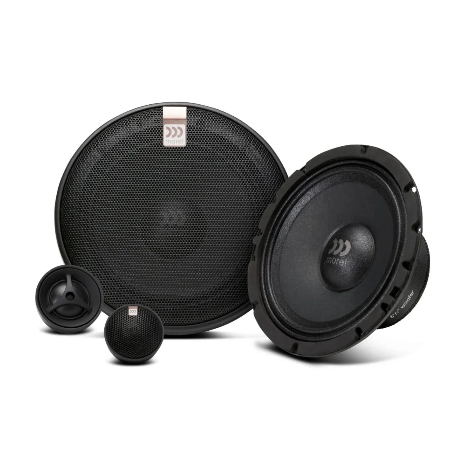 Morel Maximo Ultra 602 HE MKII 6.5 Inch 2 Way Component Car Door Speakers 90w