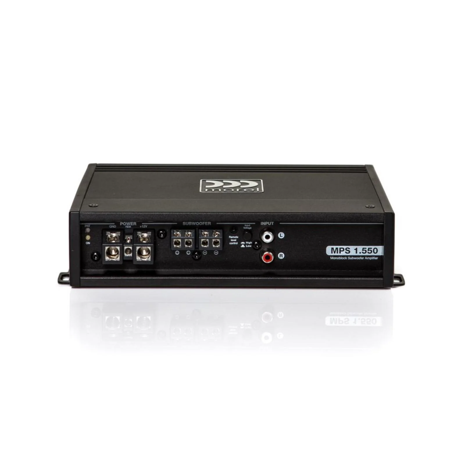 Morel MPS 1.550 Amp Monoblock Class D Mono Subwoofer Amplifier 550w RMS at 2ohms - Image 2