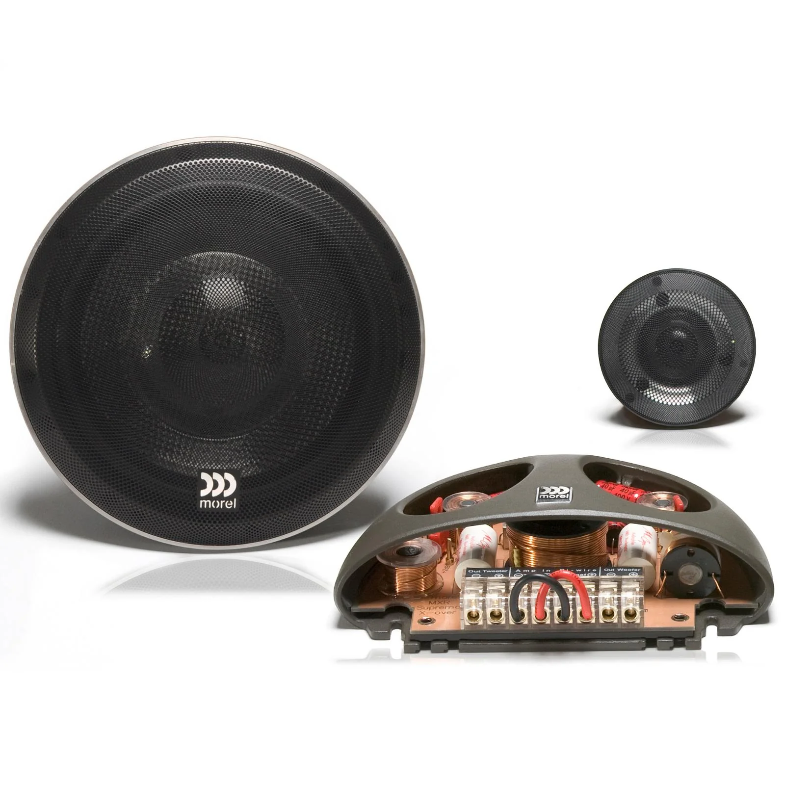 Morel Supremo 602 Flagship 2 Way Carbon Fibre 6.5" Component Speakers 140w RMS - Image 2