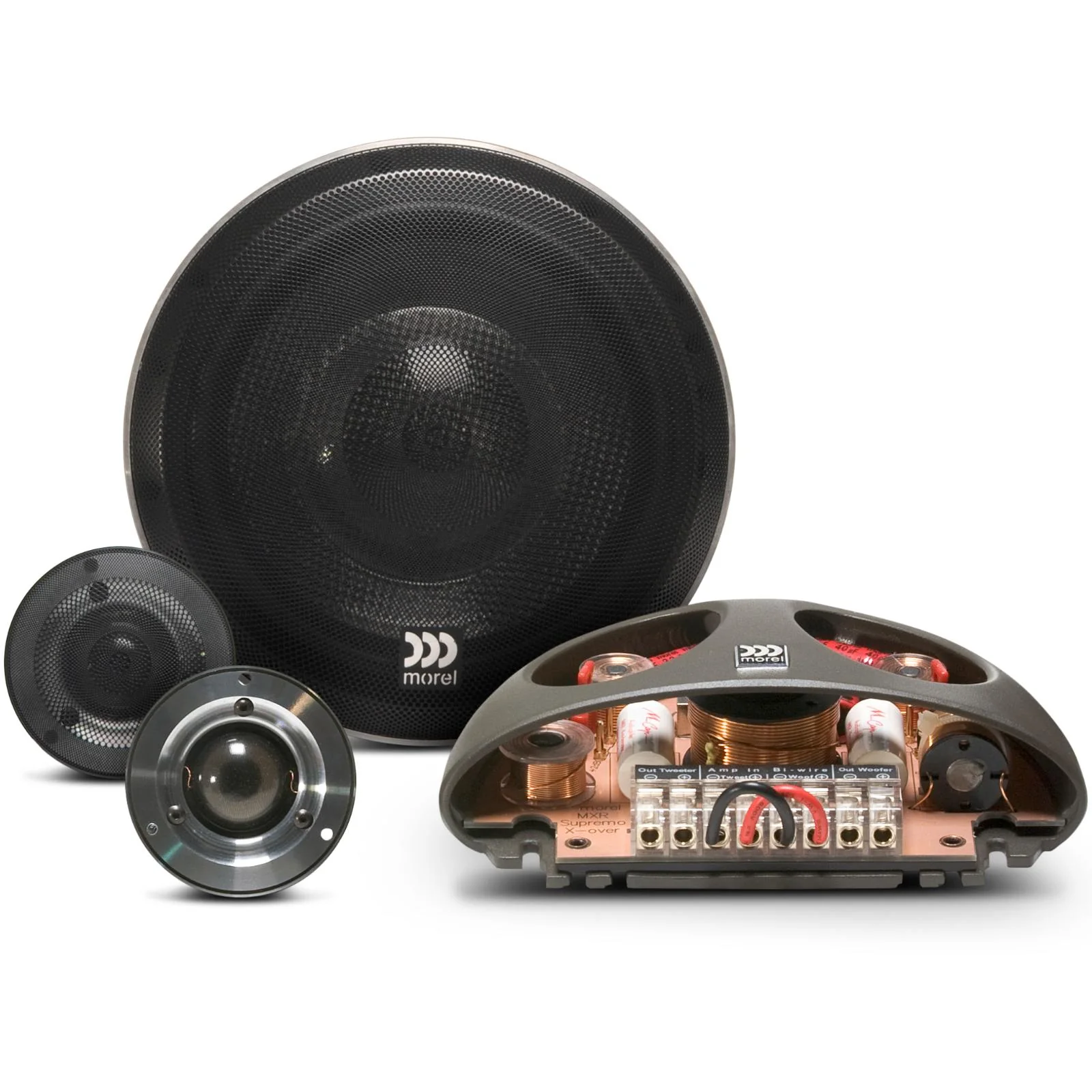 Morel Supremo 602 Flagship 2 Way Carbon Fibre 6.5" Component Speakers 140w RMS - Image 4