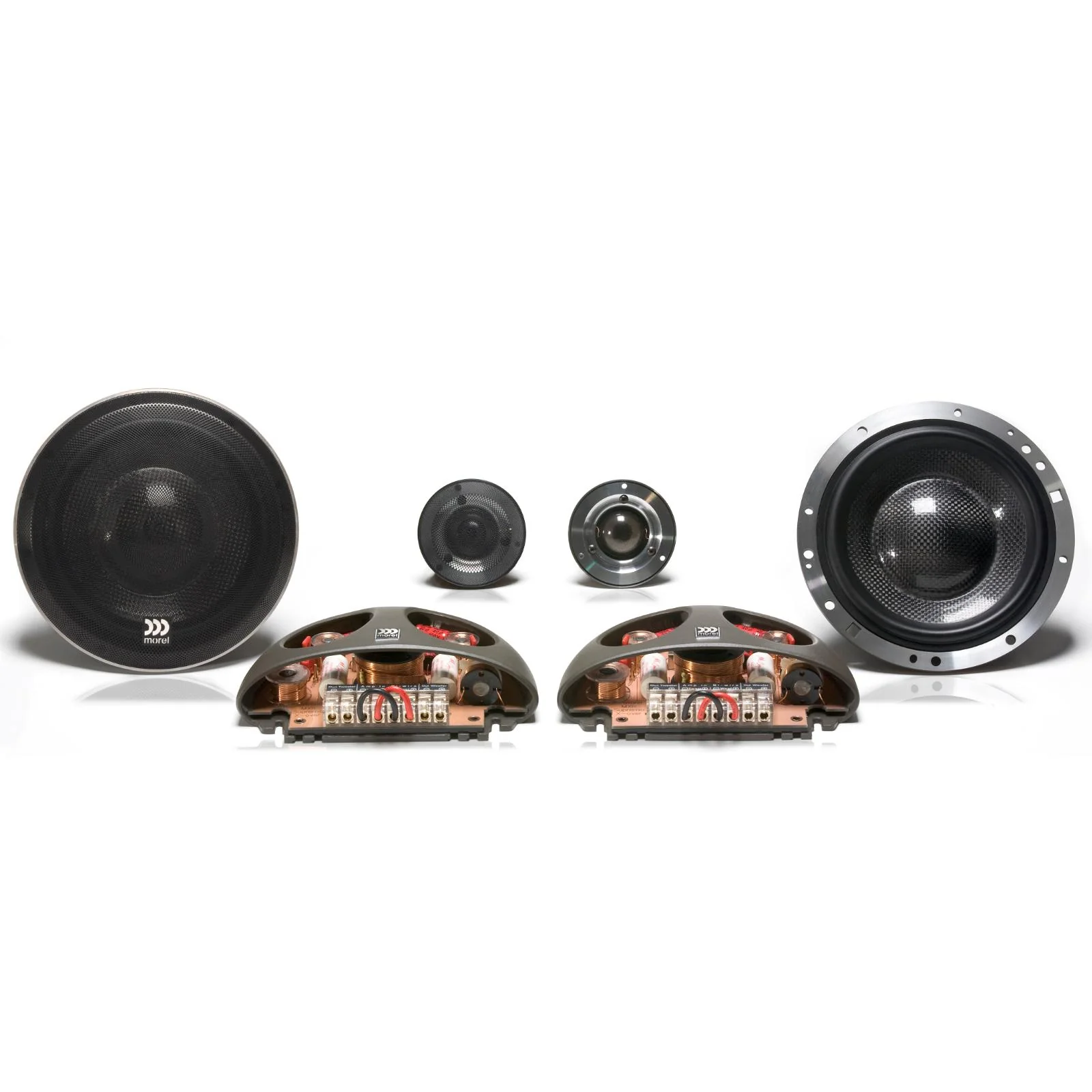 Morel Supremo 602 Flagship 2 Way Carbon Fibre 6.5" Component Speakers 140w RMS - Image 7