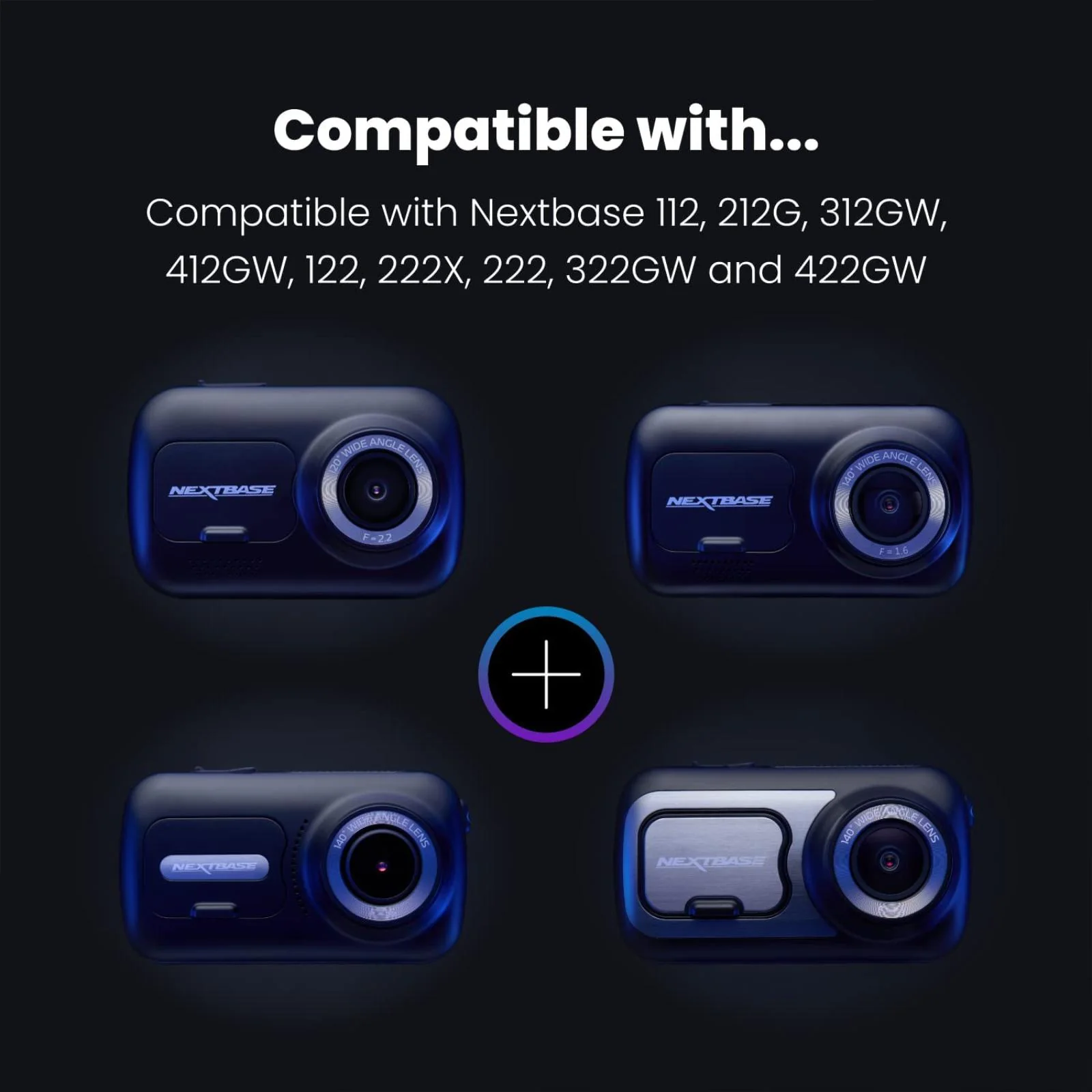 Nextbase Reflection Free Lens Polarising CPL Filter 422GW 322GW 222 122 Dash Cam - Image 3