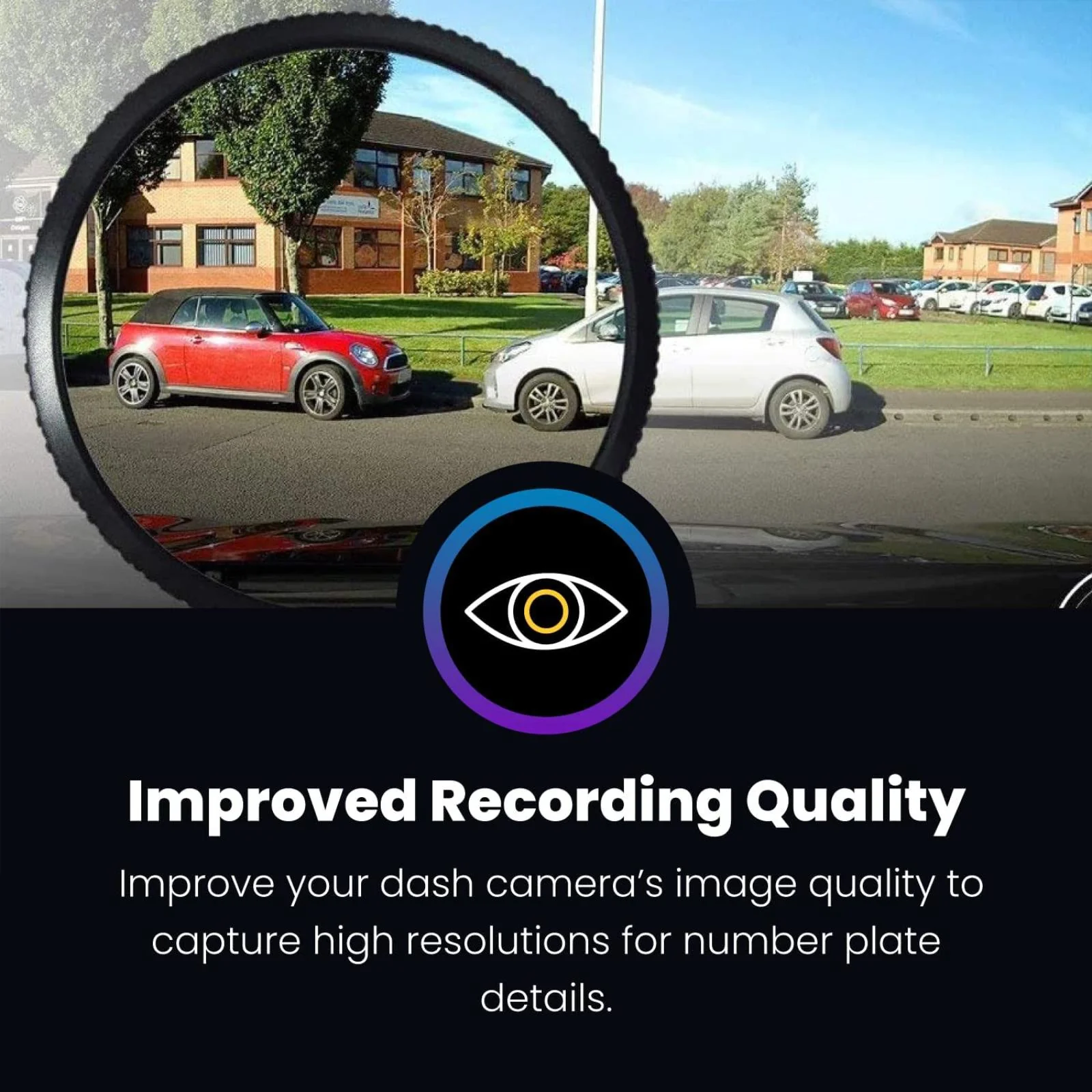 Nextbase Reflection Free Lens Polarising CPL Filter 422GW 322GW 222 122 Dash Cam - Image 5