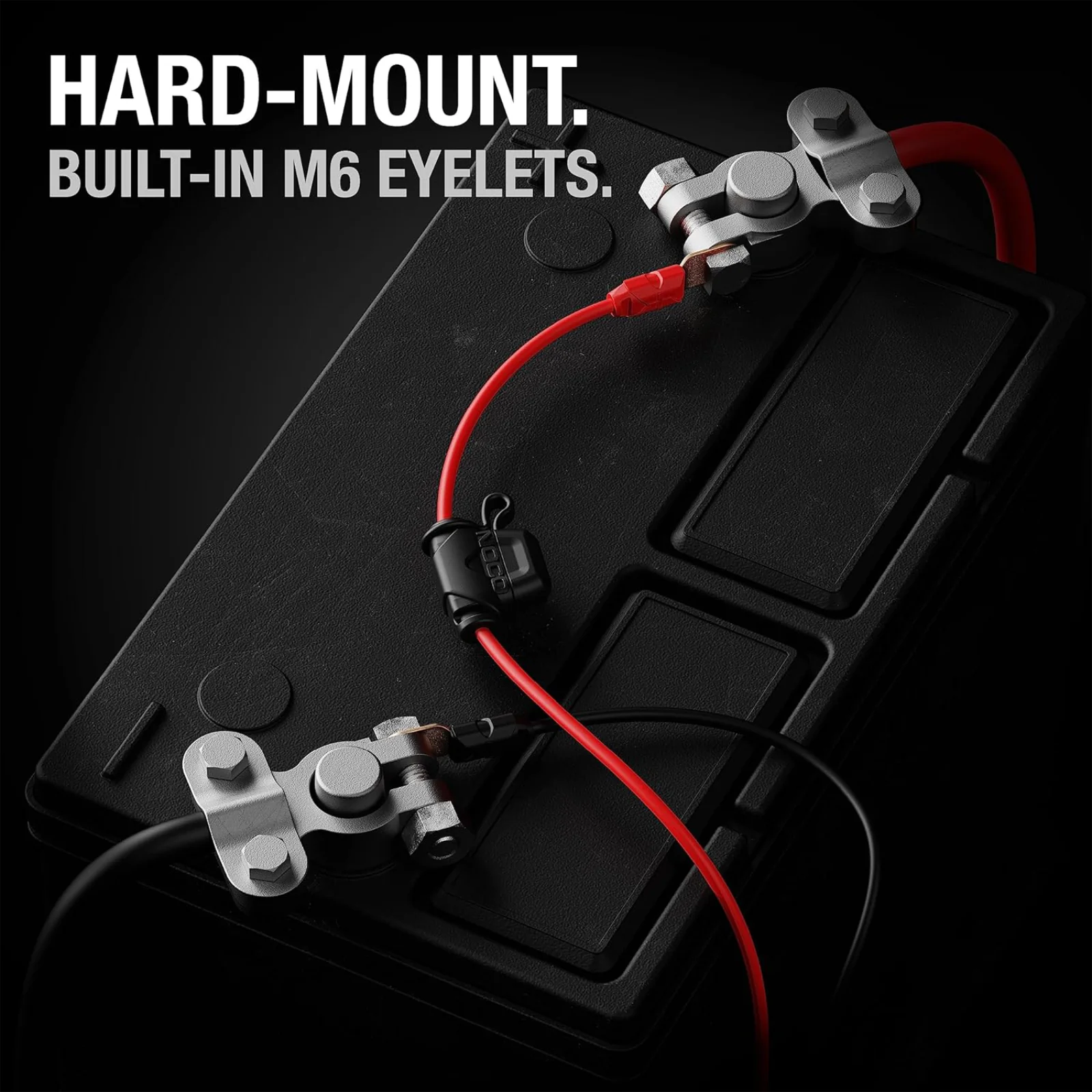 NOCO GC001 X-Connect Micro Battery Clamps with M6 Eyelets for Genius 1 2 5 10 - Image 3