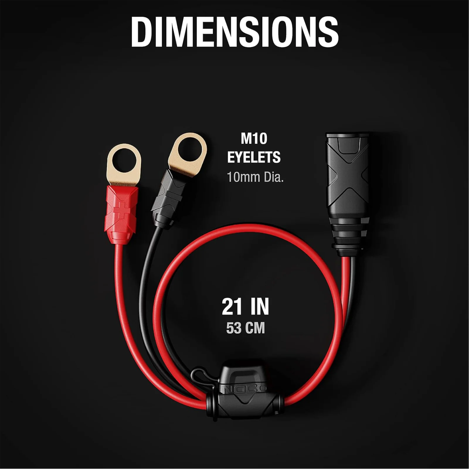 NOCO GC008 X-Connect XL Eyelet Terminal Connector for Genius 1 2 5 10 & G Series - Image 3