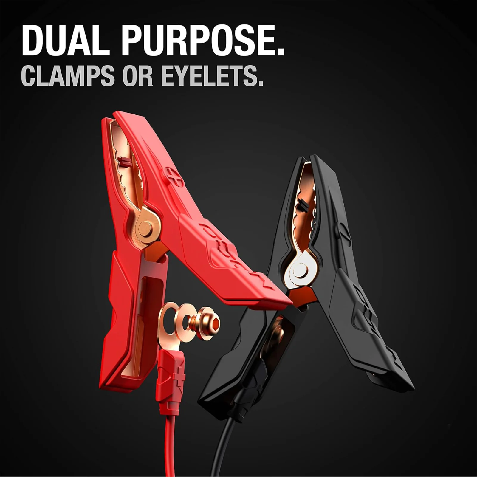 NOCO GC014 X-Connect XL Battery Clamps M10 Eyelets for Genius 1 2 5 10 G Series - Image 3