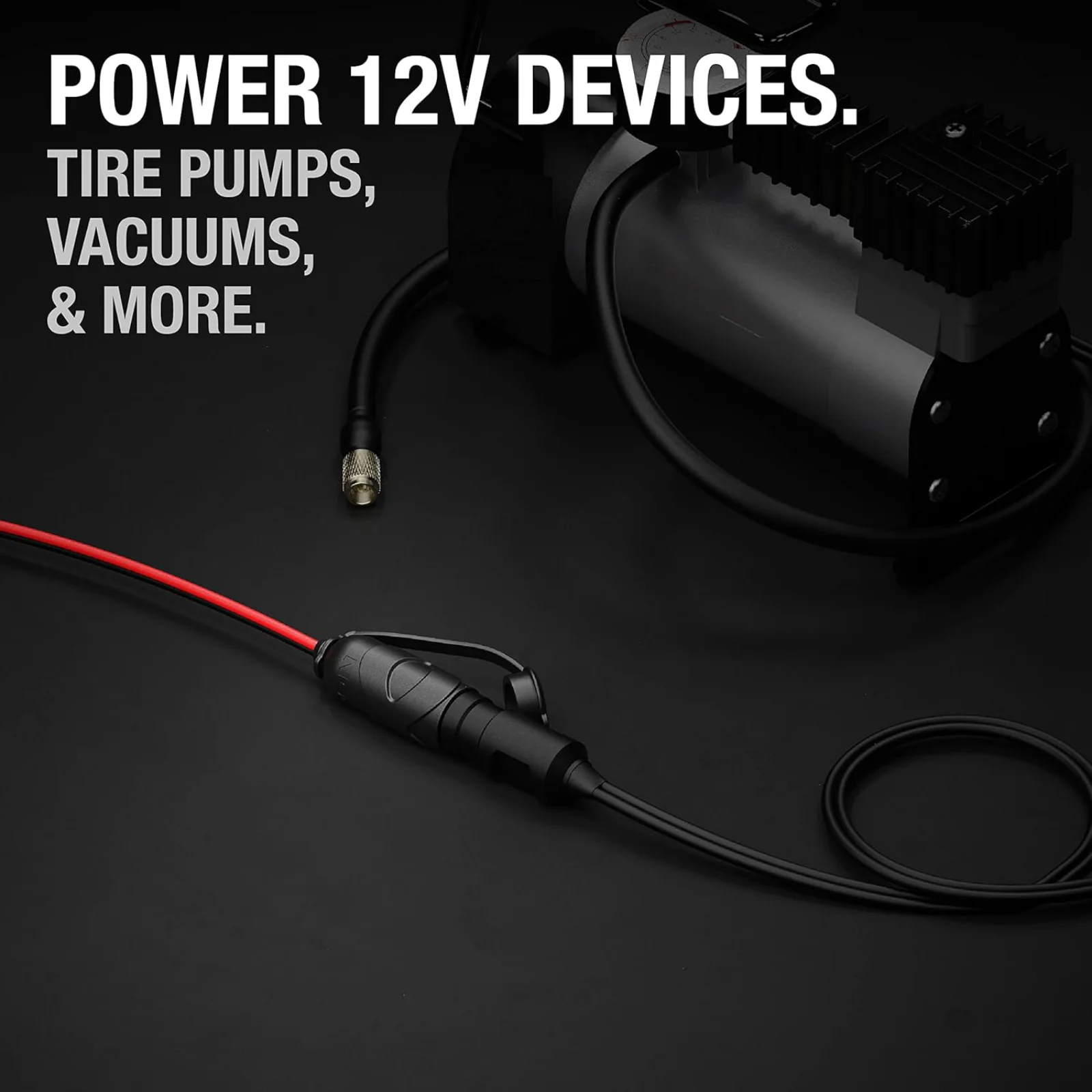 NOCO GC017 12V Adapter Power Plug Socket with Battery Micro Clamps - Image 2