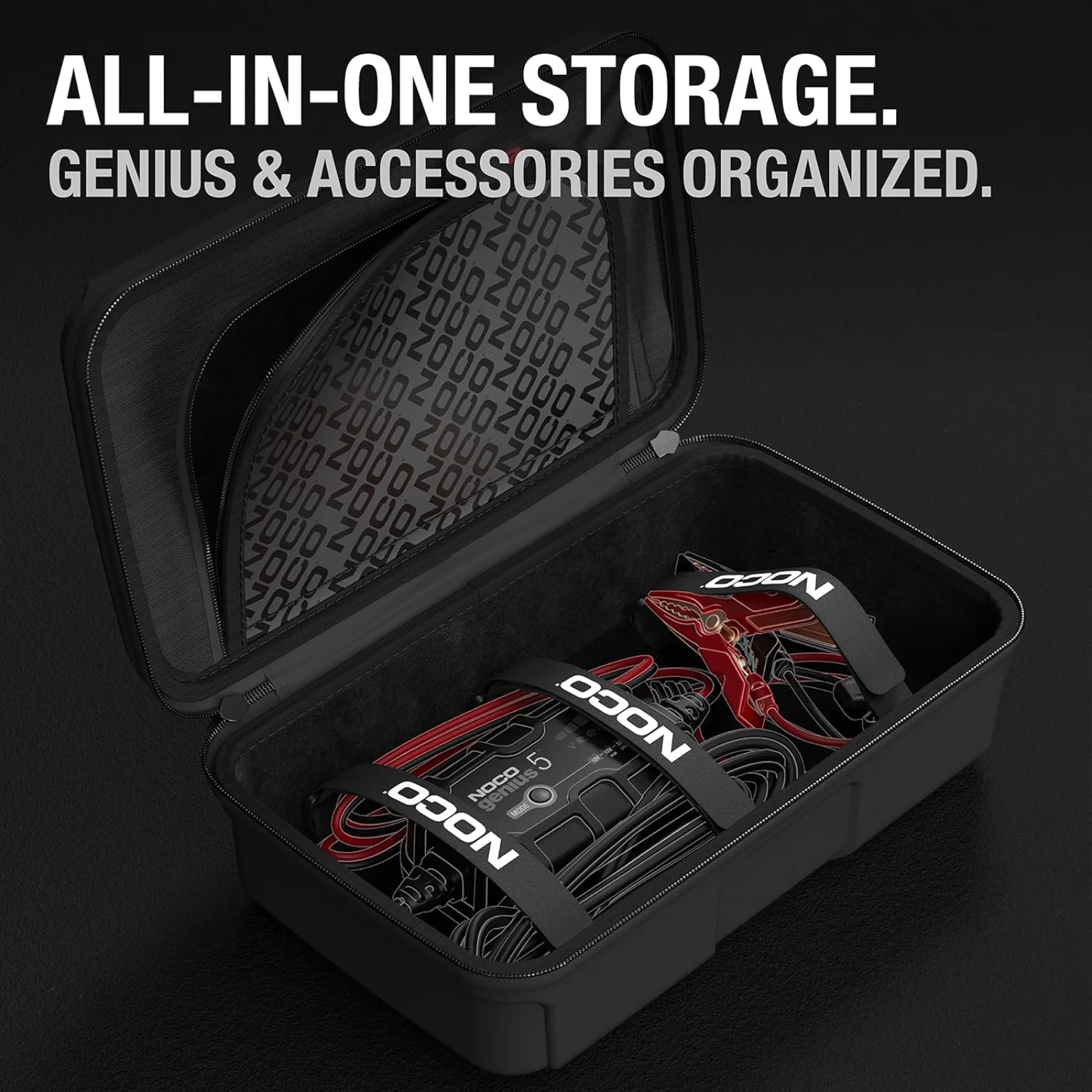 NOCO GC040 Universal EVA Protective Case for Genius 1 2 5 10 Battery Chargers - Image 3