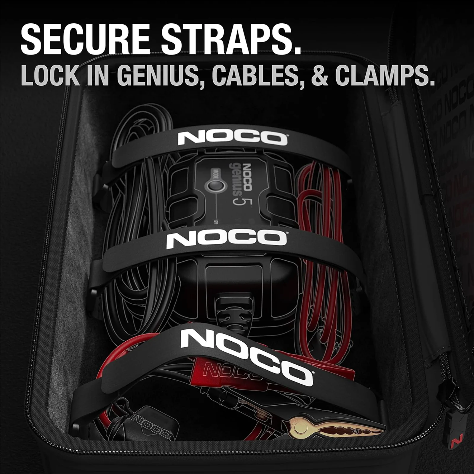 NOCO GC040 Universal EVA Protective Case for Genius 1 2 5 10 Battery Chargers - Image 4