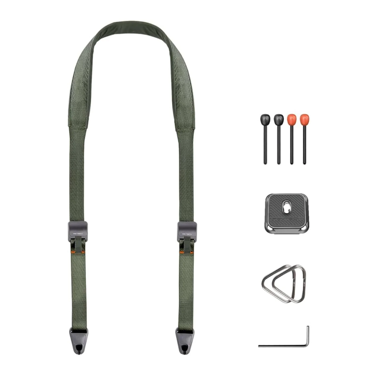 PGYTECH Camera Shoulder Strap Adjustable Sling Quick Release Buckles Fern Green - Image 2