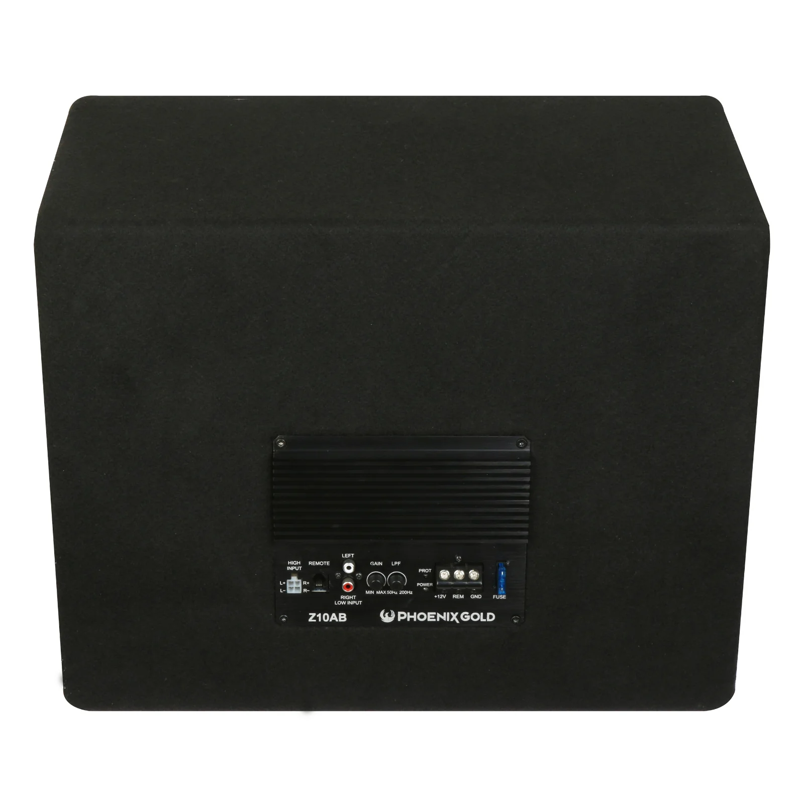 Phoenix Gold Z10AB 10 Inch Active Sub Amplified Subwoofer Enclosure 200w RMS - Image 4