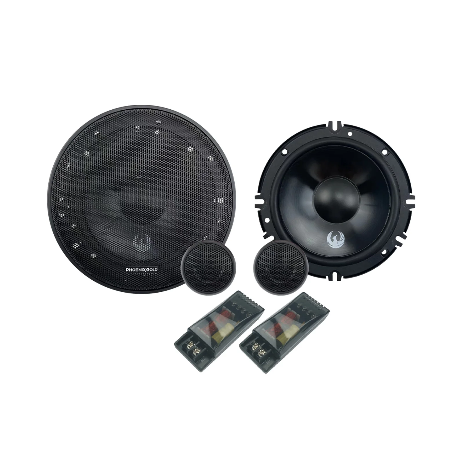 Phoenix Gold Z65CSi 6.5 Inch Component Speakers with Grills 40W Pair