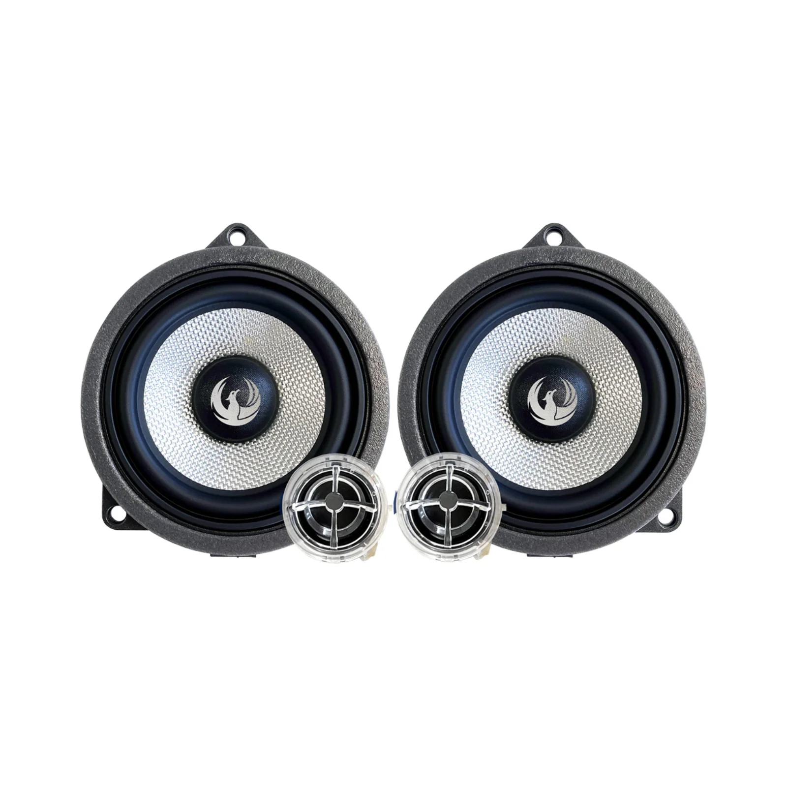 Phoenix Gold ZDSB100CS ZD Series 4 Inch 2 Way BMW Speaker Upgrade Kit 60w RMS