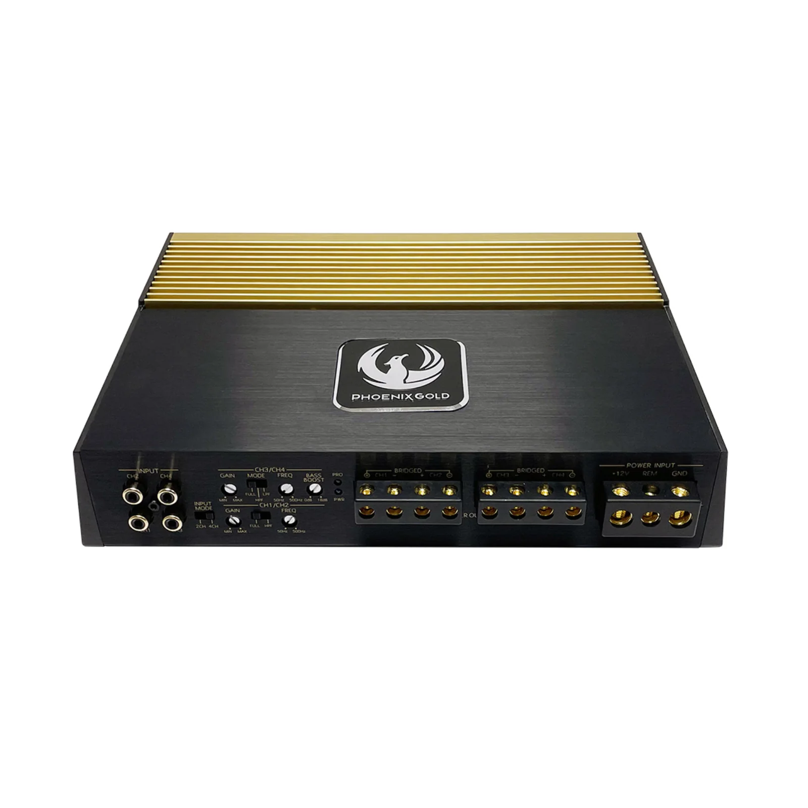 Phoenix Gold ZQ5004 Amp Class A B High End 4 Channel Amplifier 4x85w RMS - Image 2