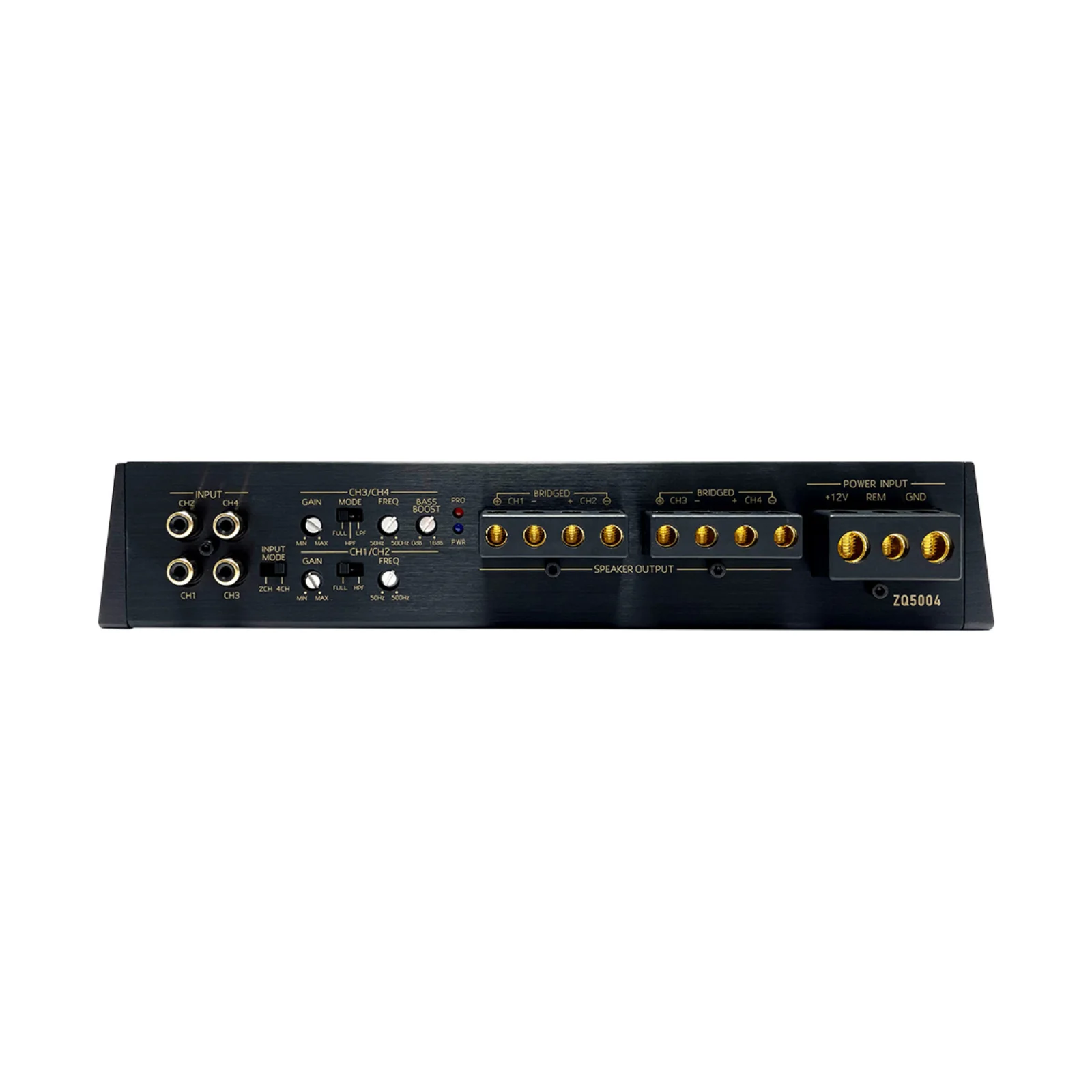 Phoenix Gold ZQ5004 Amp Class A B High End 4 Channel Amplifier 4x85w RMS - Image 3