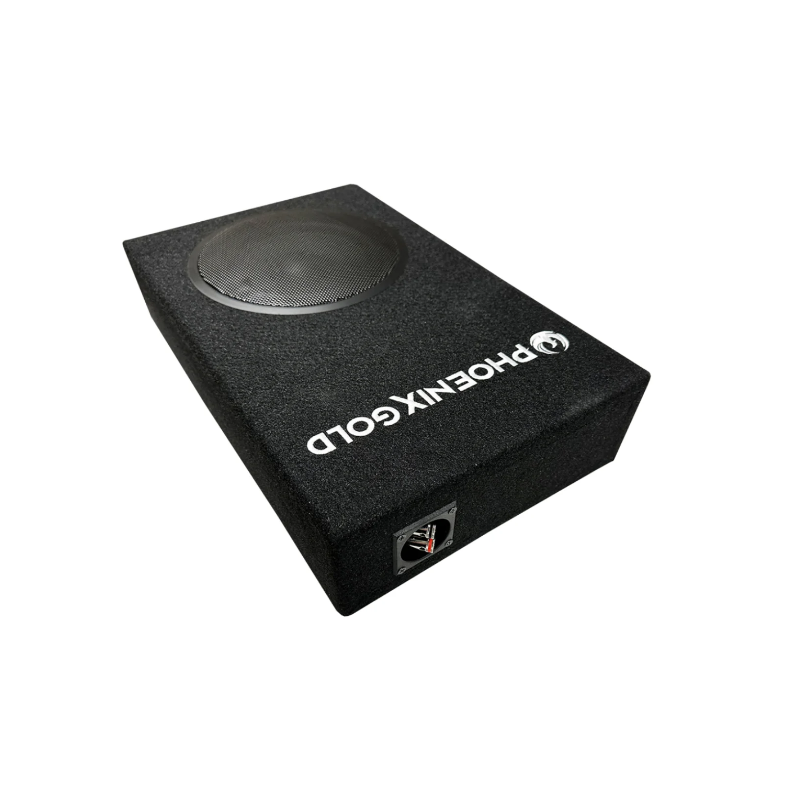 Phoenix Gold ZX18PBS ZX Series 8 Inch Sub Slim Subwoofer Enclosure Box 200w RMS