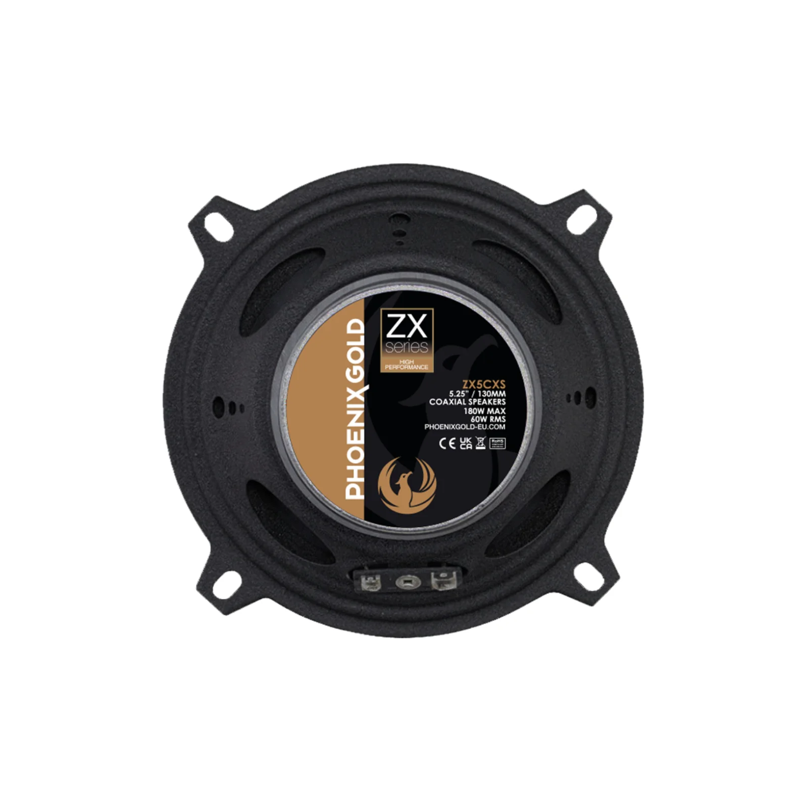 Phoenix Gold ZX5CXS ZX Series 5 Inch Car 2 Way Coaxial Speaker 60w RMS Pair - Image 3