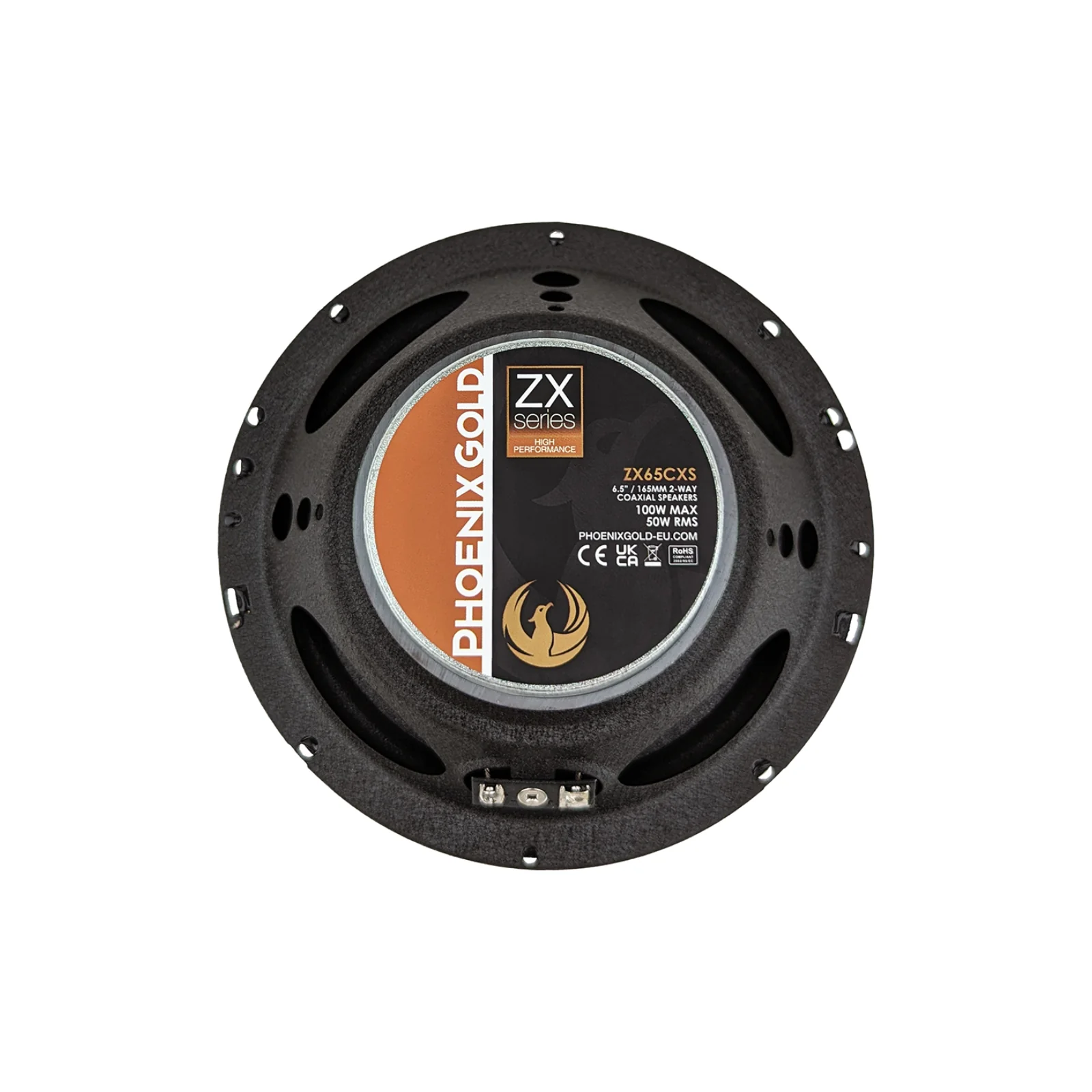Phoenix Gold ZX65CXS 6.5 Inch 2 Way Coaxial Speakers with Grills 50w RMS Pair - Image 5