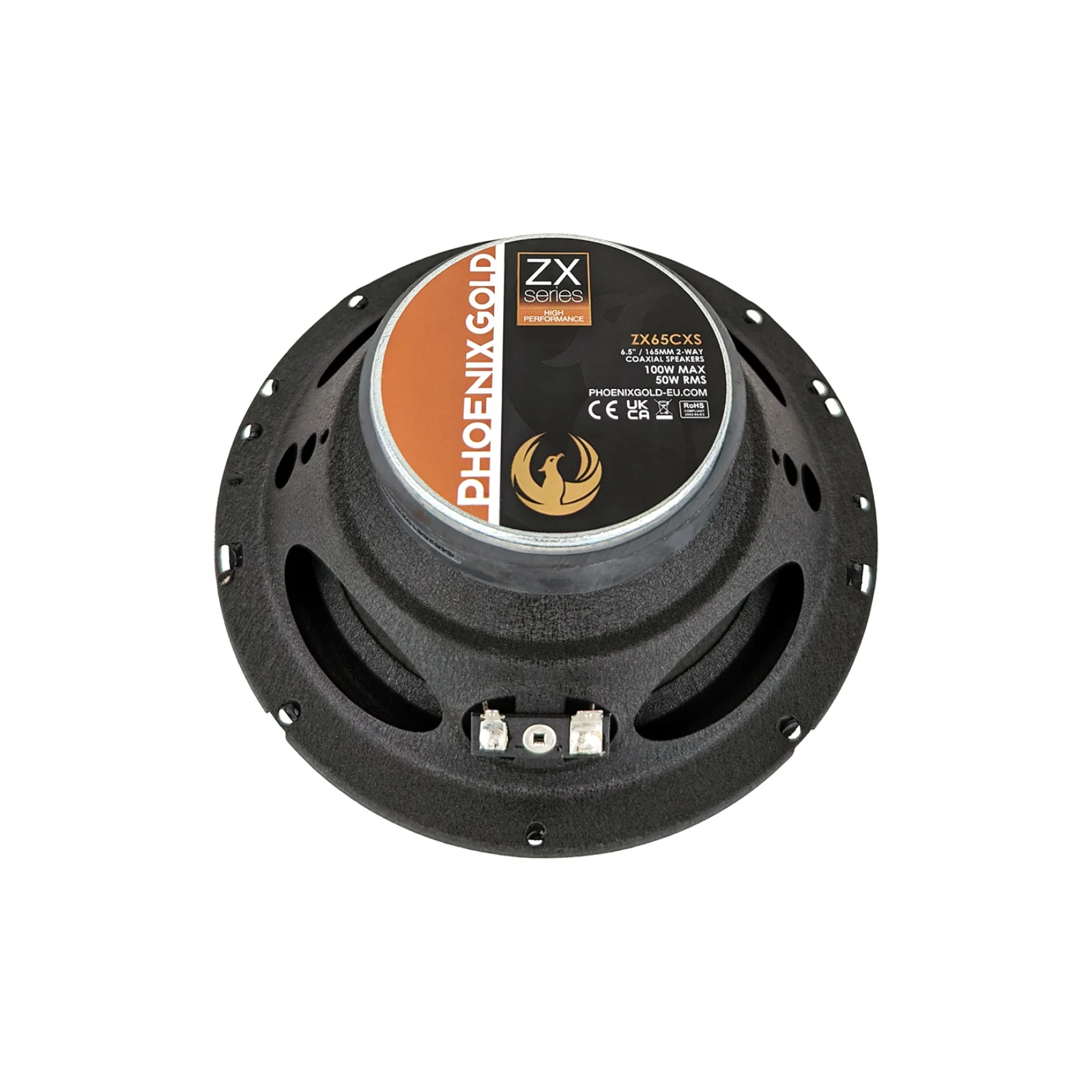 Phoenix Gold ZX65CXS 6.5 Inch 2 Way Coaxial Speakers with Grills 50w RMS Pair - Image 6